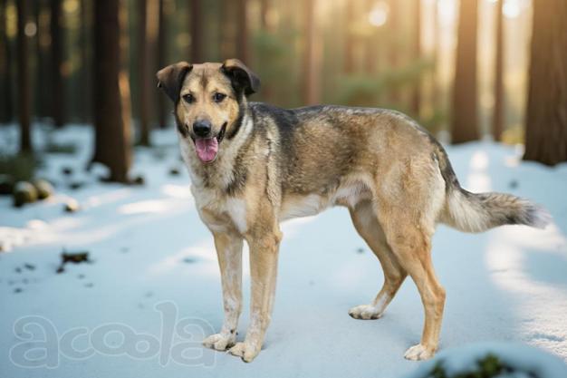 Добрый, домашний молодой пёс Арчи ищет дом